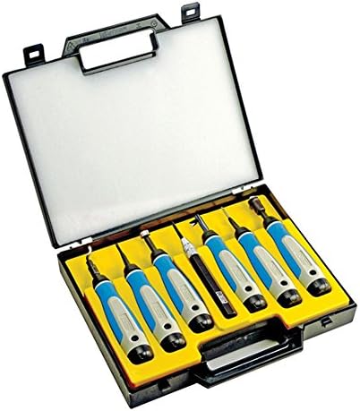 Noga SP7700 | 7 Pc. Complete Deburring Tool Set in Plastic Case Noga