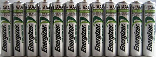 20 аккумуляторов NiMH AAA 800 мАч, предварительно зарядженные, Bulk Pack Energizer