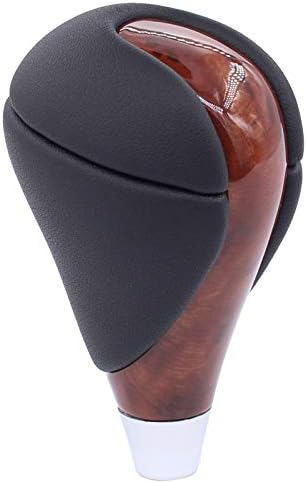 NewYall Walnut Wood Leather Gear Shift Knob for Lexus ES300 ES300h ES330 ES350 GS350 GS450h LS460 GS400 SC300 GS430 GS450h LS460 is F IS250 IS350 LS460 RX450h SC400 NewYall