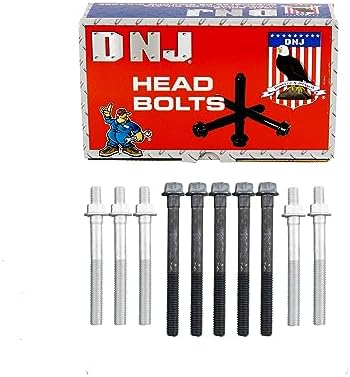 DNJ HBK330 Head Bolt Kit/for 98-03 Chevrolet, GMC, Pontiac, Isuzu/ S10, Sonoma, Cavalier, Sunfire, Hombre/ 2.2L L4 OHV Naturally Aspirated Dnj