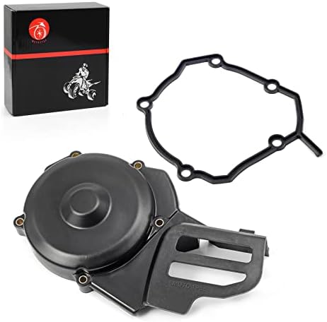 Engine Left Side Stator Cover & seal Compatible with YAMAHA Blaster 200 1988-2006 YFS200 2XJ-15411-00-00 2XJ-15379-00-00 Moto1988