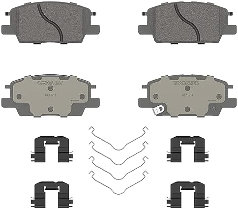 Керамические дисковые тормозные колодки OEX1913, повышенная тормозная сила и долговечность Wagner
