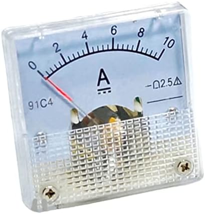 DC 0~10A Analog AMP Current Pointer Needle Panel Meter Ammeter 91C4 CGjiogujio