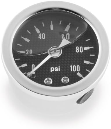 Biker's Choice OIL PRESSURE GAUGE 100/PSI Engine Other UNIVERSAL - CF00100 Biker's Choice