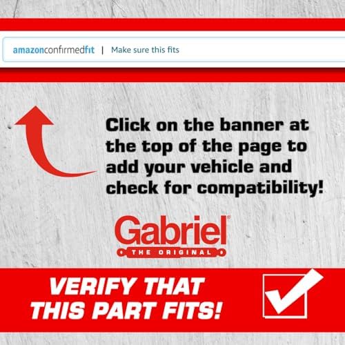 Амортизаторы передние Gabriel 34051 Load Carrier с пружинами для Buick, Cadillac, Chevrolet и других - (1 пара) Gabriel