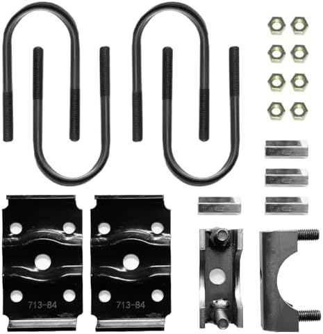 K7138400 Axle Conversion Kit Compatible with Dexter AXLE Dexter K7138400 Conversion Kit, 3500# 2-3/8" Tube Trailer Axle Lift Kit, Include Spring Seat, Nut, U-Bolt, Tie Plate, Instruction Sheet Agille