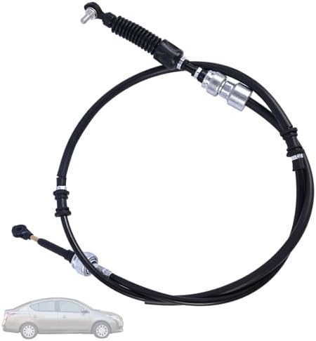 34935-EM30A Auto Trans Shifter Cable Compatible with Nissan Versa 2007 2008 2009 2010 2011 2012 2013 Automatic Transmission Shift Control Cable 34935EM30A Getfarway