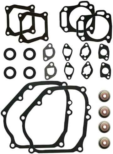 YAMAKATO Predator 212cc Coleman Ct200u 2 Packs Gasket Kit with Valve Stem Seal for Honda GX160 GX200 5.5 6.5hp 2KW 3KW &Clone Engines&Generators OEM Valve Cover Carburetor Muffler Oil Seals Gasket Yamakato