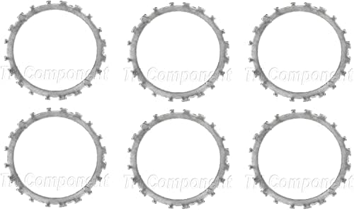 Стальная пластина сцепления 3-4, 0.095 дюйма, 20 зубьев, подходит для GM 4L60E 4L65E 4L70E, 2001 и позже, 6 штук в упаковке Tri Component