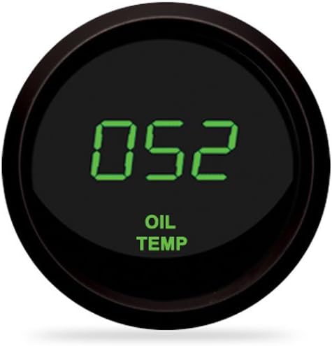 Green LED Digital OIL Temperature Gauge Intellitronix