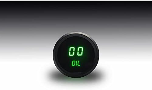 2-1/16 LED Digital Oil Pressure Gauge 0-99 PSI Intellitronix