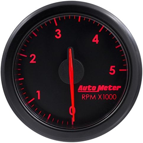 Auto Meter AutoMeter 9198-T 2-1/16" Tach, 0-5,000 RPM, Airdrive, Black Auto Meter