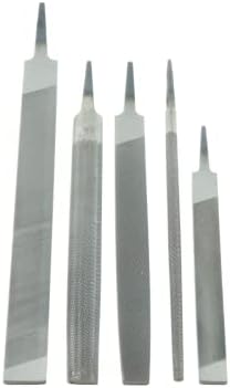 K Tool International KTI 5-Piece Assorted Mill Cut Bastard File Set K Tool International