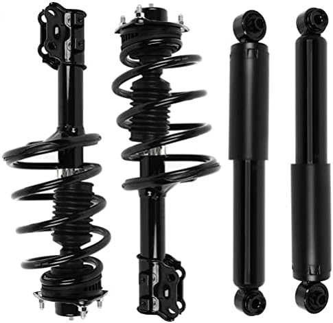 SCITOO Front and Rear Shock Absorber Assembly Fit for 2010-2013 for Kia Forte, Complete Shock and Strut Assembly Kit Fit for 172721 172720 5672 4PCS Scitoo