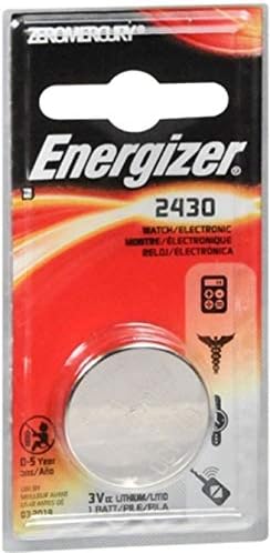 Energizer 2430 Watch/Electronic Lithium Battery 1 ea (Pack of 4) Energizer