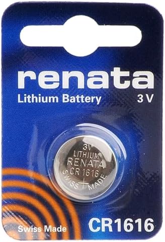 Швейцарская литиевая батарейка 3В CR1616 для часов и электроники Renata Batteries