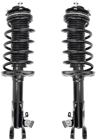 Front Struts and Shocks Complete Assembly Replacement for Civic 2006-2011, Struts with Coil Spring Shocks Absorber 172286+172287 2 PCS Autosity