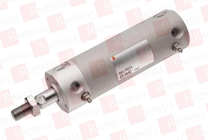 SMC CDG1BA32-125Z CG1 Series, 32 MM BORE, AIR Cushion, 125 MM Stroke, Double Acting, Pneumatic Cylinder, Single Rod, W/AUTO Switch Smc