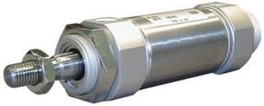 SMC CDM2B25-250AZ with AUTO Switch, 250 MM Stroke, 25 MM BORE, Basic Style Mount, Double Acting, CM2 Series, Cylinder, Single Rod Smc