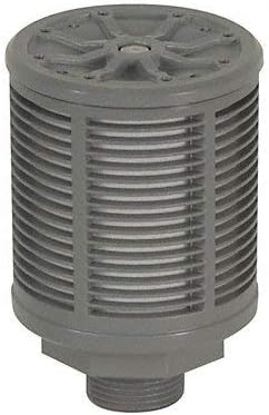 Pump Muffler,40 Micron,1 in NPT in. Dayton Audio