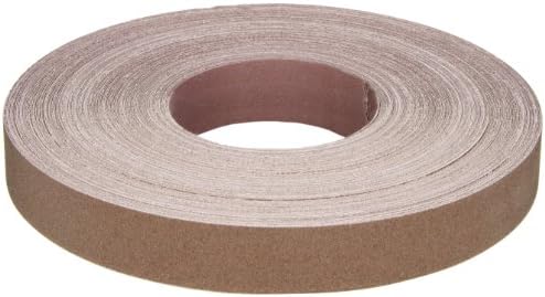 Norton Metalite Cloth Backed Sandpaper Roll, 150 Grit Sandpaper, Woodworking and Automotive Sandpaper, 1 Inch Wide, Continuous Roll of 50 Yards Norton