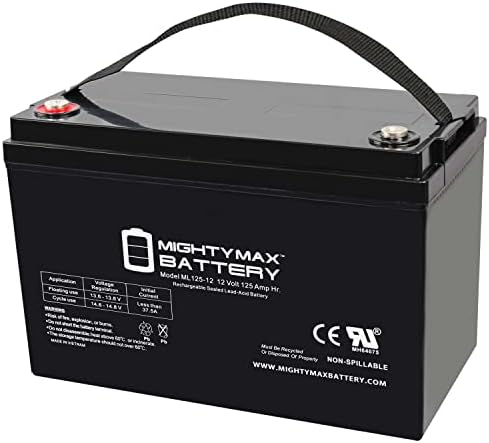 12V 125AH аккумулятор SLA для резервного насосного устройства Zoeller 508 Mighty Max Battery