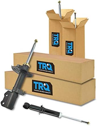 TRQ Front and Rear Shock & Strut Kit Shock Absorber Strut Assembly Compatible with 2003-2008 Toyota Corolla Trq