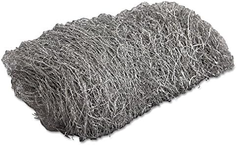 GMA 117006 Industrial-Quality Steel Wool Hand Pad, 3 Medium, 16/Pack, 192/Carton Gma