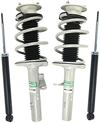 Front Complete Spring Struts Rear Shocks All Wheel Drive Replacement Part for BMW X3 2004-2010 Mac