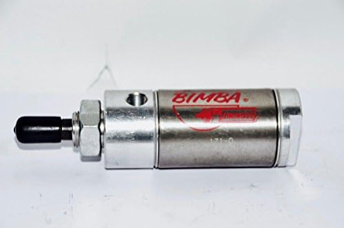 BIMBA 171-D 1-1/2 INCH BORE, Pneumatic Cylinder, Double Acting, AIR Return, 1 INCH Stroke, Standard, Original LINE, Front Nose MOUNTING Bimba