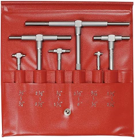 Mitutoyo 155-903, 5/16" to 6", 6 piece Telescoping Gage Set Mitutoyo