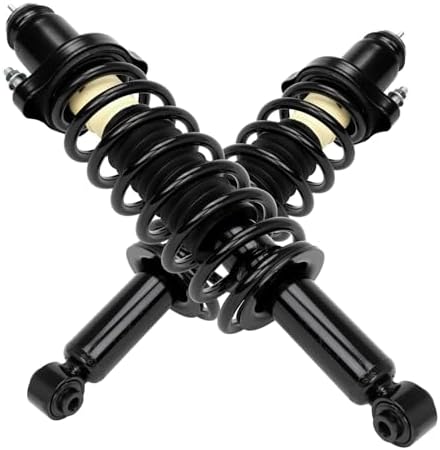 Rear Struts and Shocks Complete Assembly Replacement for Caliber 2007-2012, Struts with Coil Spring Shocks Absorber 172401 * 2 2 PCS Autosity