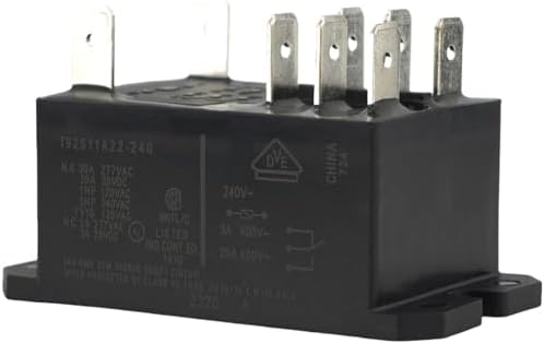 Реле общего назначения T92S11A22-240, 240VAC, 30A, DPST-NC (2 Form C), 1 шт. Ec-Hpocket