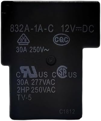 Многофункциональное реле 30A 12VDC 277VAC 4 контакта SPNO, 832A-1A-C Oxinyra