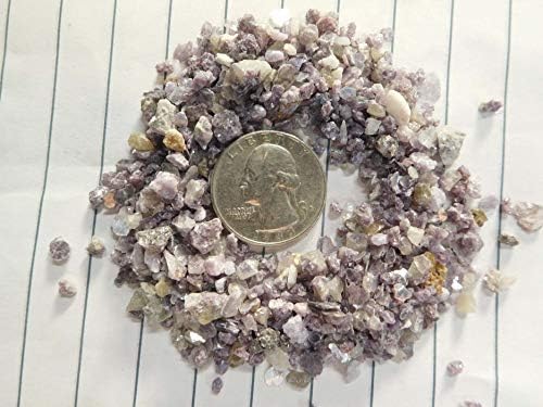 Lepidolite - Medium Chips - no Powder - Purple 100% Lepidolite Life+Love! Calm Clarity Ease! medpur (1 Pound) Rise Perspective