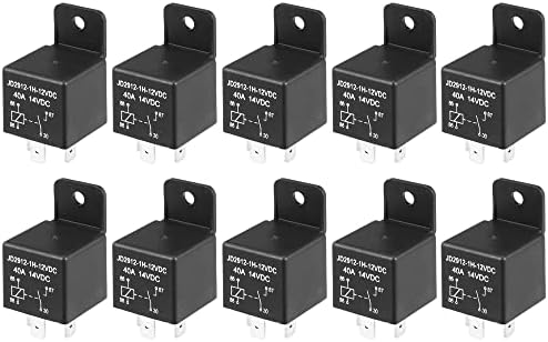 Автомобильные реле 2 шт., 4 контакта, 12В, 40A, SPST, модель JD2912-1H-12VDC X AUTOHAUX