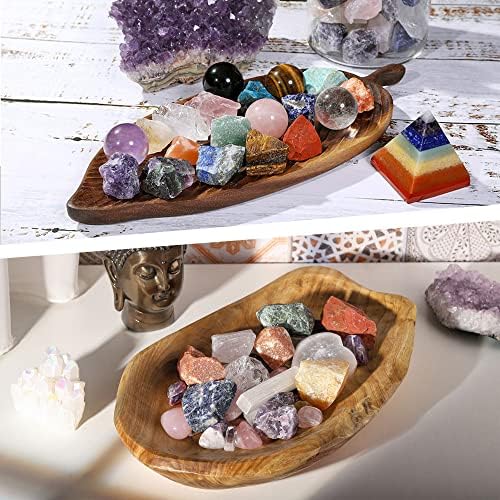 Top Plaza Bulk Amethyst Healing Crystals Rough Stones - Large 1" Natural Raw Stones Crystal for Reiki Healing, Wicca, witchcraft, Tumbling, Cabbing, Fountain Rocks, Decoration, Polishing 0.5lb Top Plaza