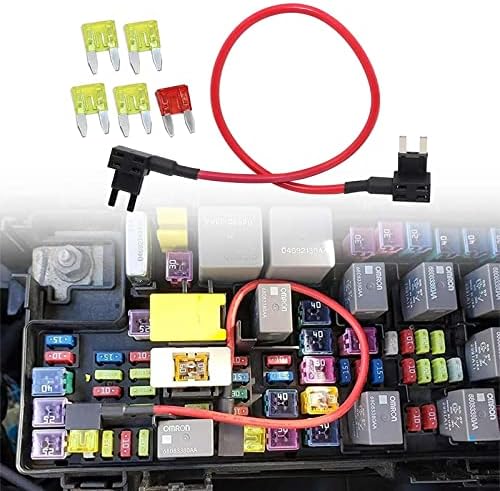 SecosAutoparts CBWPR091AA TIPM Repair Fuel Pump Relay Bypass Cable Kit fit for Town & Country Grand Cherokee Wrangler Liberty Grand Caravan for Dodge fit for VW for Jeep for Chrysler 2008-2016 SecosAutoparts