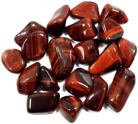 Pachamama Essentials Red Tiger Eye Tumbled - Healing Stone (5) Pachamama Essentials