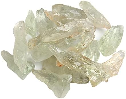 2Pcs 100g Natural Prasiolite Green Amethyst Raw Crystal Healing Energy Acxico