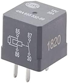 Реле Mini 280, 4 контакта, 12V, SPST, номер детали 933332591 Hella