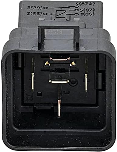 DB Electrical HLA-007794911 Mini Relay Compatible With/Replacement For Bosch 0332204184, Hella 007794301, 007794307, 4RD007794-30, 7794301, 87411, 87414 12 Volt, 40 Amps DB Electrical