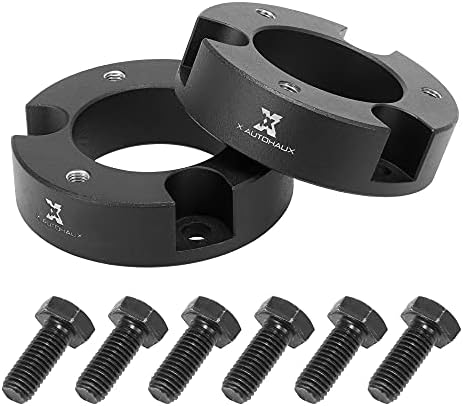 X AUTOHAUX 2.5 Inch Front Leveling Lift Kit Suspension Spring Strut Spacer Lift Spacers for Toyota Tundra 2WD 4WD 1999-2006 X Autohaux