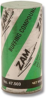 Zam Buffing Compound 1 lb Pound Buff Bar Tube Turquioze Metal Silver Smithing by GrobetF Three yang