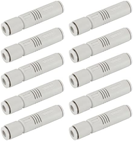 Baomain ZU05S 6mm Vacuum Ejector Push in One Touch Tube Type Pneumatic Fitting Pack of 10 Baomain