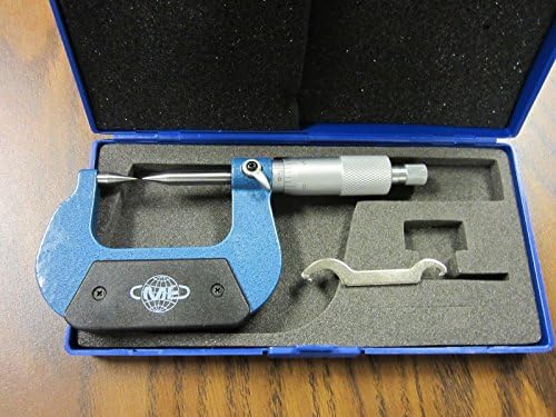 0-1" Double Point Micrometer 0.0001" Grad.,Carbide Tipped,Part# 4018-PNT CME Tools