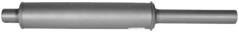 Walker Heavy Duty 22042 Direct Fit Exhaust Muffler 1.5" Inlet (OD) 1.5" Outlet (OD) Walker