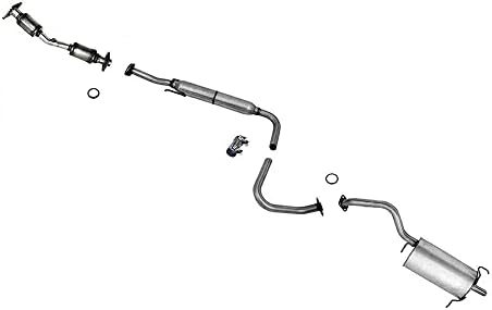 Resonator & Muffler for Nissan Sentra w/Federal Emission ONLY 2007-2012 2.0L FEDERAL EMISSIONS ONLY MUST CHECK EMISSIONS LABEL!! / PLEASE STOP AND READ IMPORTANT INFO Mac