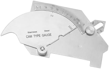 Стальной инструмент для измерения сварки MG-8, штангель для проверки шва, компактный и легкий Fafeicy