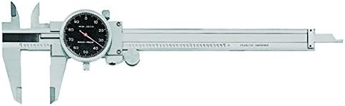 0 - 12" Dial Calipers - Black Face Vermont Gage